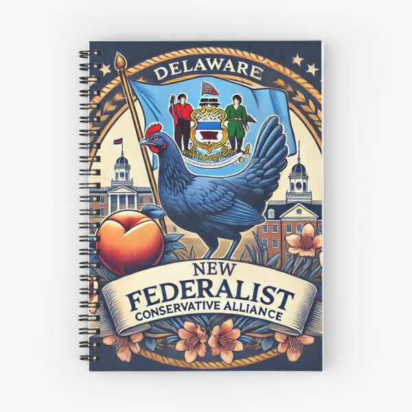 Item preview, Delaware New Federalist  designed and sold by CroakysCorner.