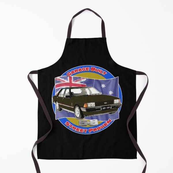 Item preview, Garage Built, Street Proven - 5.8L Ford XD Falcon Muscle Car Art designed and sold by Michael van der Hoorn.