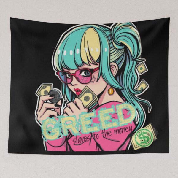Item preview, Greed designed and sold by Roxburylane.