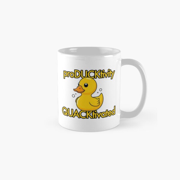 Item preview, producktivity quacktivated designed and sold by GetContented.