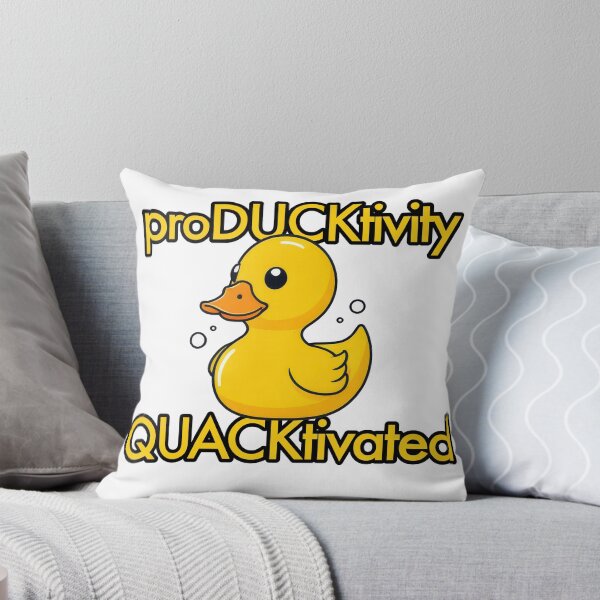 Item preview, producktivity quacktivated designed and sold by GetContented.