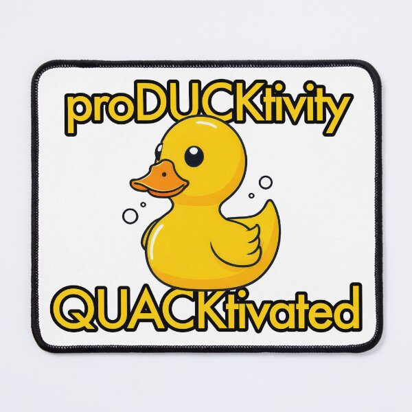 Item preview, producktivity quacktivated designed and sold by GetContented.