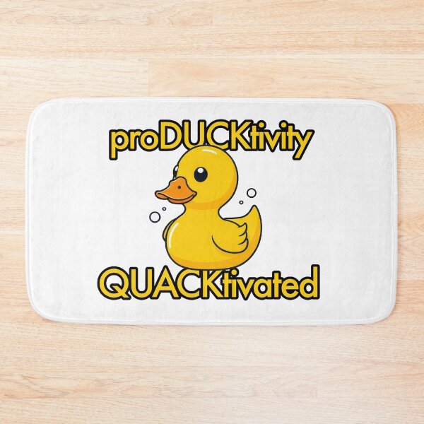 Item preview, producktivity quacktivated designed and sold by GetContented.