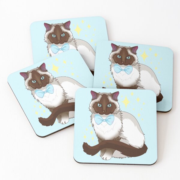 Item preview, Balinese Cat (Glitter) designed and sold by LeCoffeeCat.