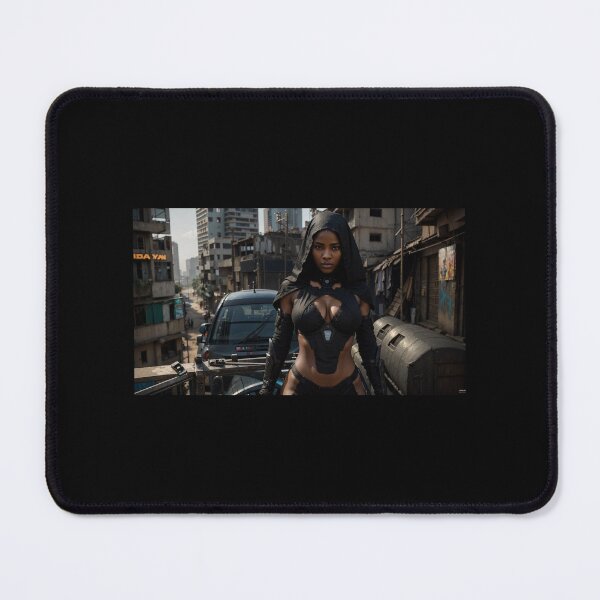 Item preview, AFRO Cyberpunk (Limited Edition Print #13) designed and sold by santo ✝abú.