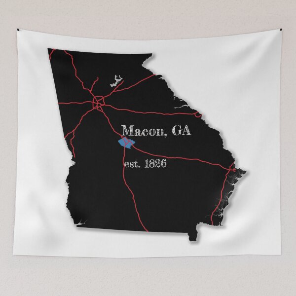 Item preview, Macon, GA designed and sold by PhilbonianDezin.