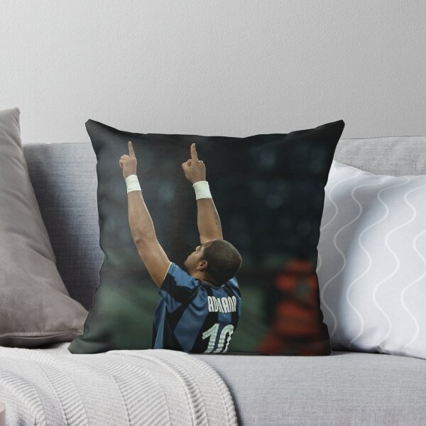 Artikelvorschau, Adriano Inter Mailand #10 Fußballlegende Shirt Design entworfen und verkauft von Not Hugo.