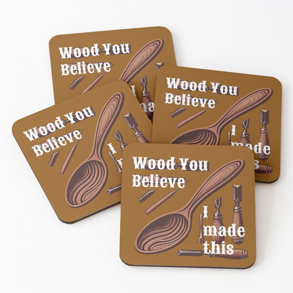 Item preview, Funny spoon carving design designed and sold by JennyFinns.