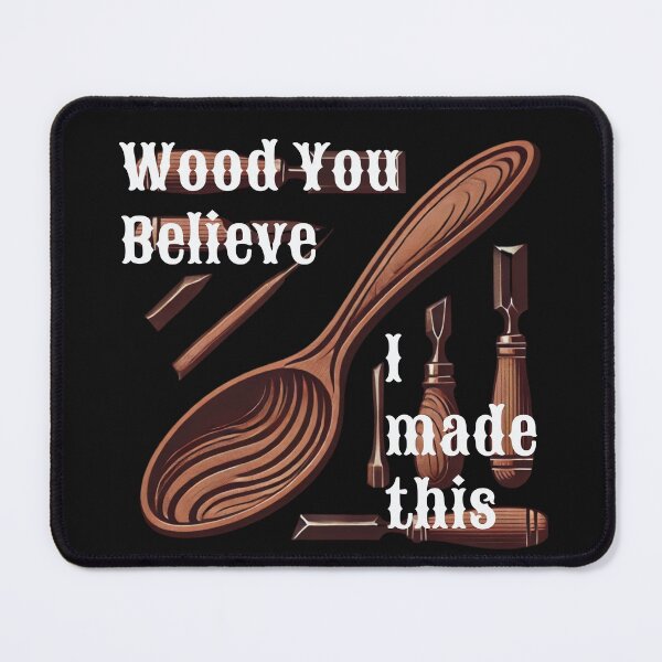 Item preview, Funny spoon carving design designed and sold by JennyFinns.