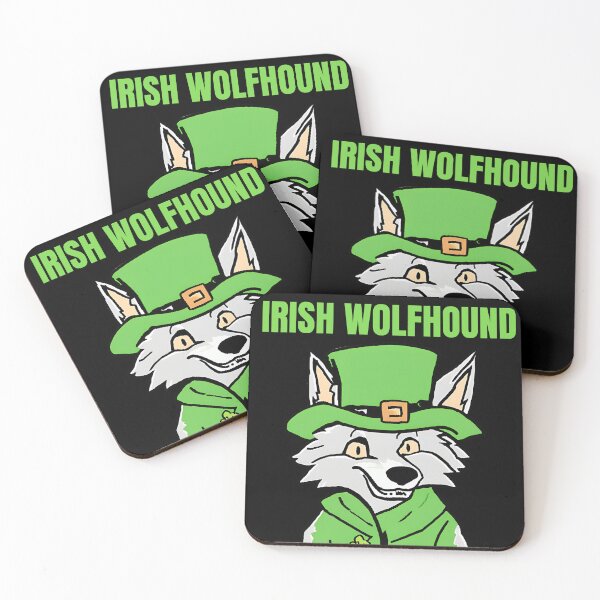 Item preview, Duende lobo irlandés: lindo diseño de dibujos animados para el Día de San Patricio designed and sold by JCRockDesign.