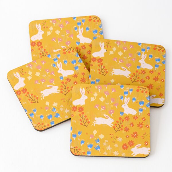 Item preview, Playful Bunnies in Autumn Meadow Suki McMaster designed and sold by Suki McMaster.