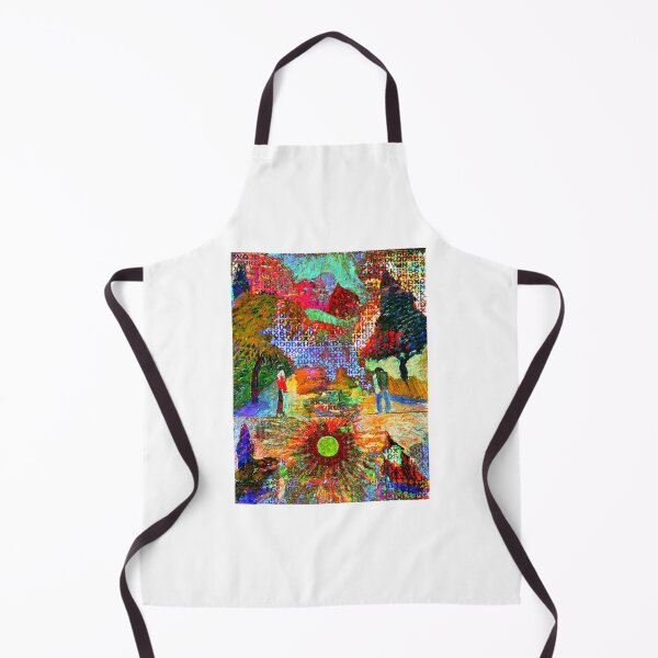 Item preview, Glitch of "Gleaming Sun Over Heuwagen” designed and sold by Art.From_Inside.