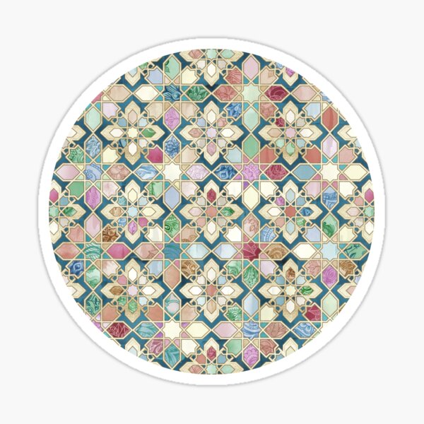 Item preview, Muted Moroccan Mosaic Tiles designed and sold by micklyn.