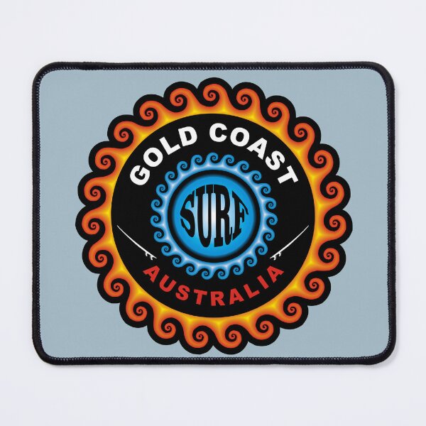 Item preview, Gold Coast Australia Surfing Surf vintage emblem designed and sold by studioss76.