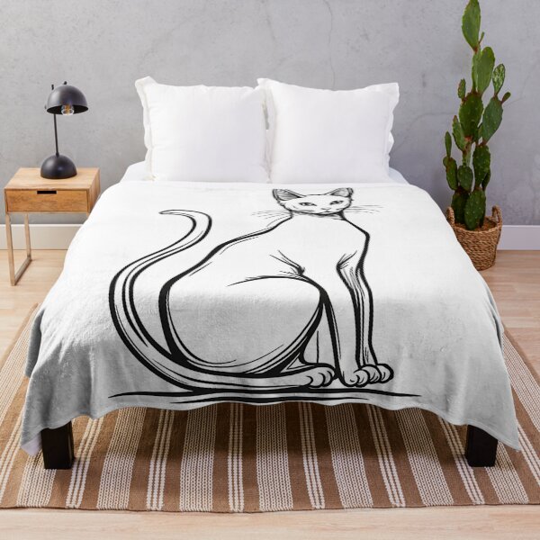 Item preview, Minimalist Feline Grace designed and sold by VibeTCreations.