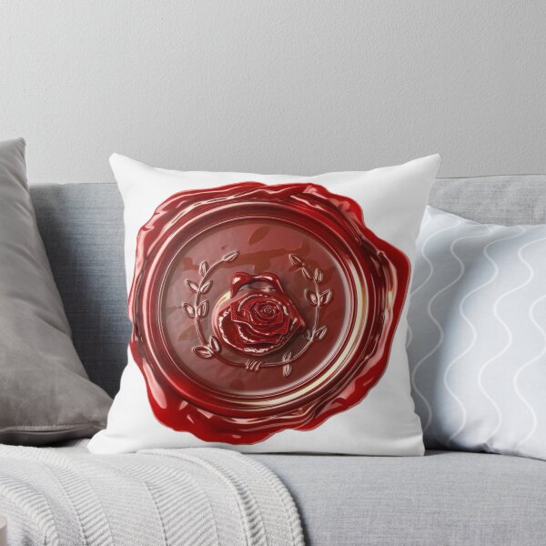 Item preview, rose wax seal stamp designed and sold by laineintherain.