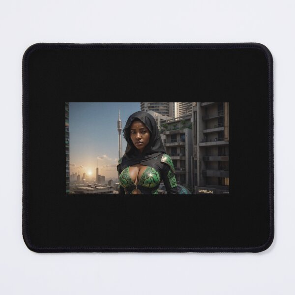 Item preview, AFRO Cyberpunk (Limited Edition Print #16) designed and sold by santo ✝abú.