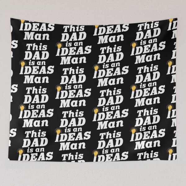 Item preview, This Dad Is An Ideas Man - Funny Dad Joke Quote designed and sold by acquiesce13.