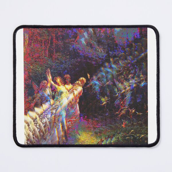 Item preview, Glitched Gustave Dore Illustration of Shakespeare's "Midsummer Night's Dream" designed and sold by Art.From_Inside.