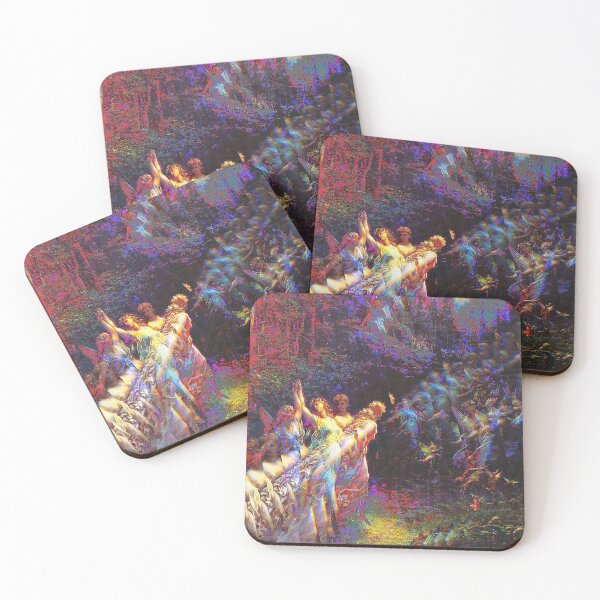 Item preview, Glitched Gustave Dore Illustration of Shakespeare's "Midsummer Night's Dream" designed and sold by Art.From_Inside.