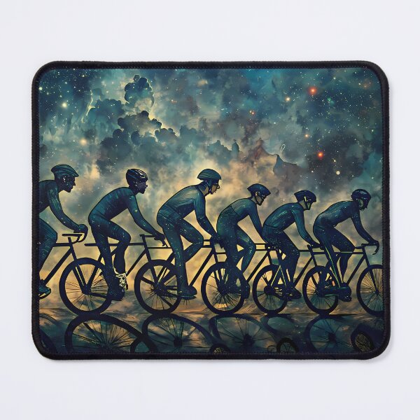Item preview, Bike Race Action Celebrating Athleticism Competitive Sport Fitness designed and sold by ART ATTACK ZONE.