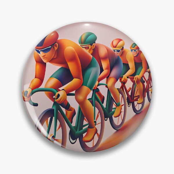 Item preview, Colorful Race Action Celebrating Athleticism Competitive Sport Fitness designed and sold by ART ATTACK ZONE.
