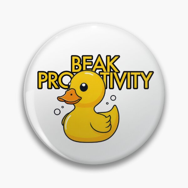 Item preview, BEAK ProDUCKtivity (Peak Productivity Pun) designed and sold by GetContented.