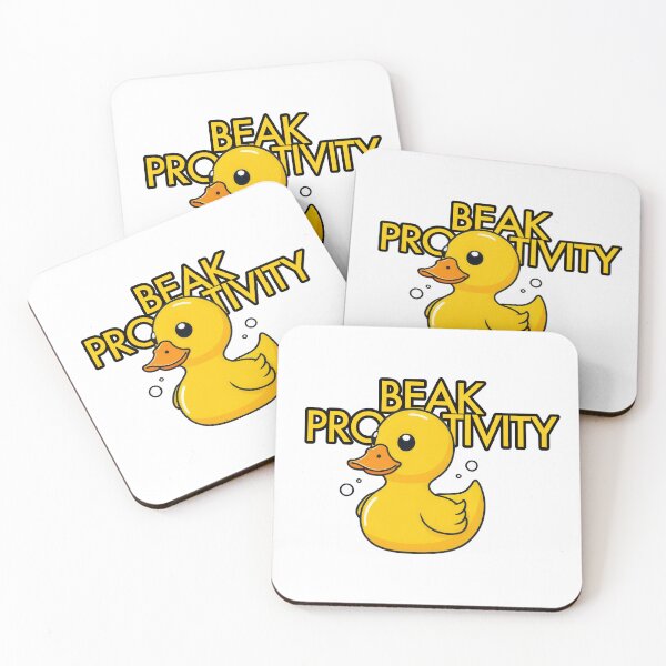 Item preview, BEAK ProDUCKtivity (Peak Productivity Pun) designed and sold by GetContented.
