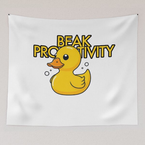 Item preview, BEAK ProDUCKtivity (Peak Productivity Pun) designed and sold by GetContented.