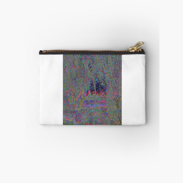 Item preview, Glitched “Woman Seated Under the Willows” by Claude Monet designed and sold by Art.From_Inside.