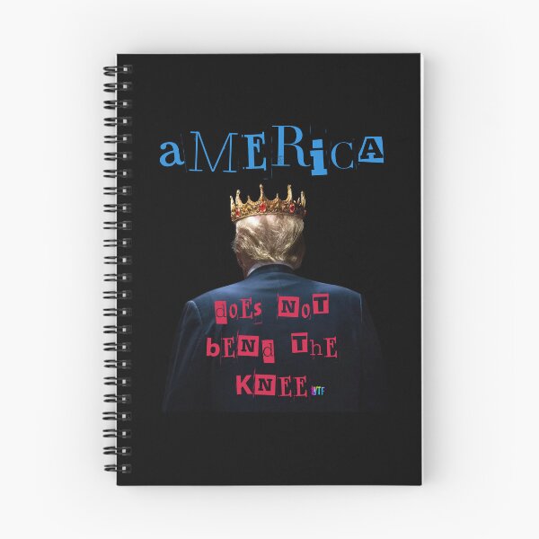 Item preview, America Does Not Bend The Knee – Bold Patriotic Statement designed and sold by iamdisruptive.