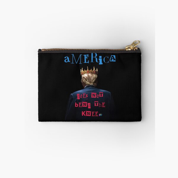 Item preview, America Does Not Bend The Knee – Bold Patriotic Statement designed and sold by iamdisruptive.
