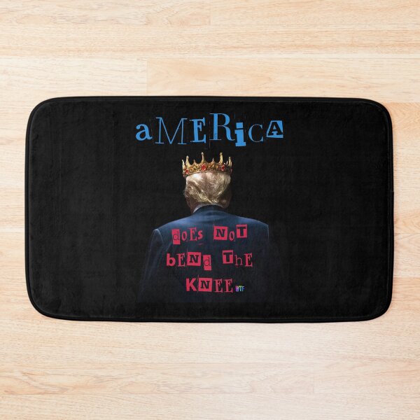 Item preview, America Does Not Bend The Knee – Bold Patriotic Statement designed and sold by iamdisruptive.