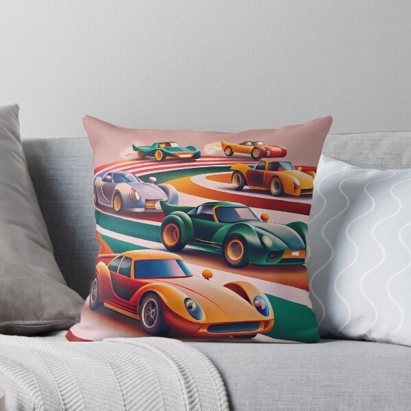 Item preview, Colorful Cars Action Celebrating Athleticism Competitive Sport Fitness designed and sold by ART ATTACK ZONE.