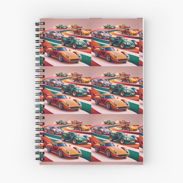 Item preview, Colorful Cars Action Celebrating Athleticism Competitive Sport Fitness designed and sold by ART ATTACK ZONE.