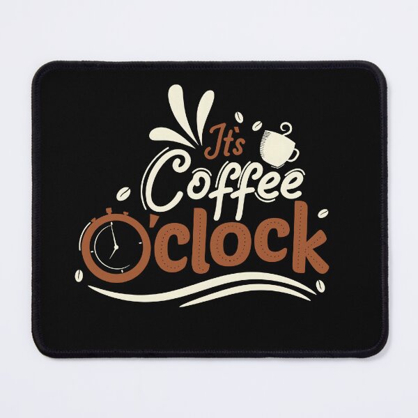 Item preview, It's Coffee Clock - Modern Minimalist Design designed and sold by MOBI-CASE.