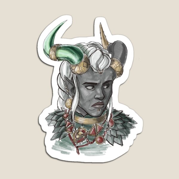 Item preview, Taash Sticker designed and sold by BuriedGalleon.
