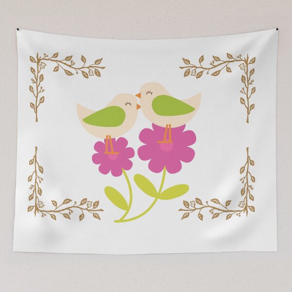 Item preview, Birds and Flowers  designed and sold by Taylor Design Workz.