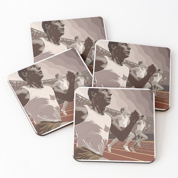 Item preview, Run Race Action Celebrating Athleticism Competitive Sport Fitness designed and sold by ART ATTACK ZONE.