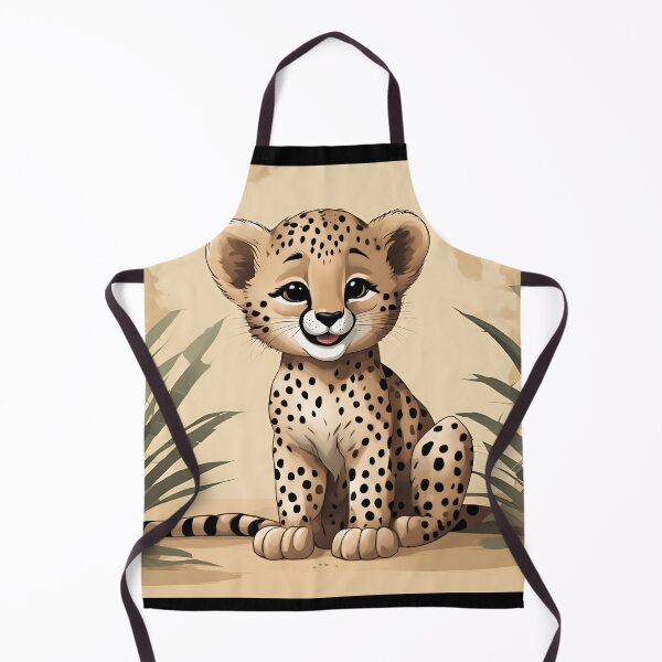 Item preview, Desert Charm The Smiling Cheetah Cub designed and sold by muitee.