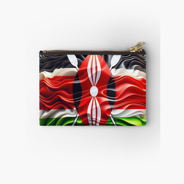 Item preview, Kenyan Flag Emblem  designed and sold by Intriguing Designs.