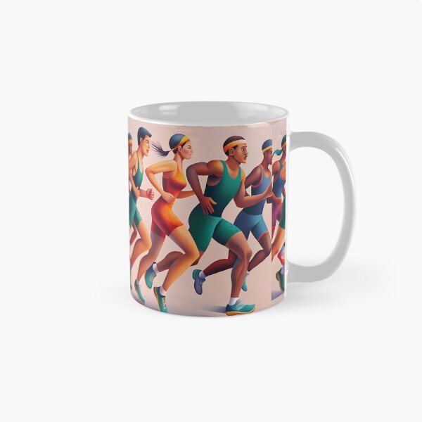 Item preview, Fit Race Action Celebrating Athleticism Competitive Sport Fitness designed and sold by ART ATTACK ZONE.