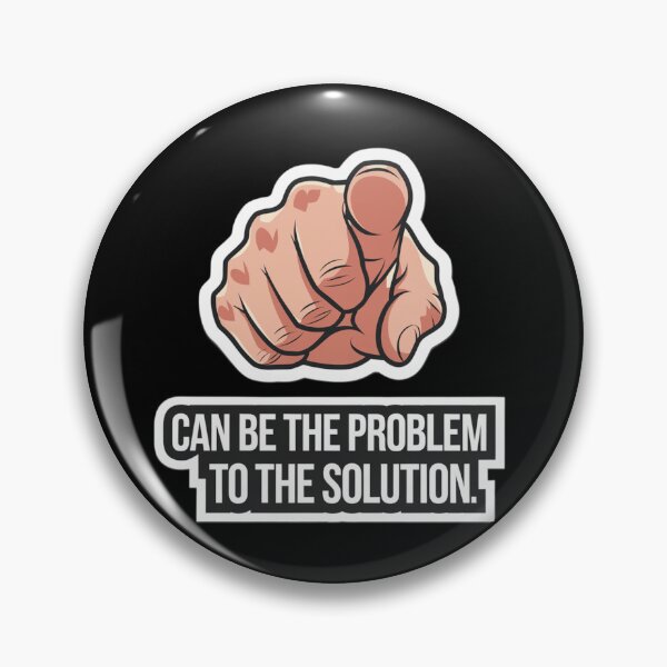 Item preview, You can be the problem to the solution  designed and sold by Roxburylane.