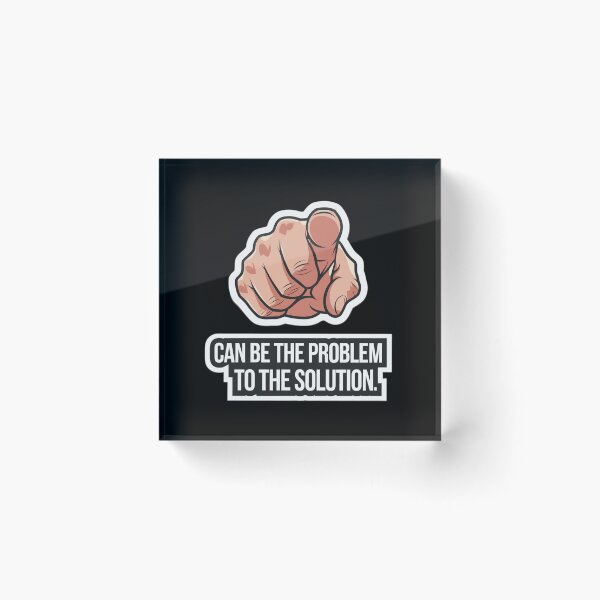 Item preview, You can be the problem to the solution  designed and sold by Roxburylane.