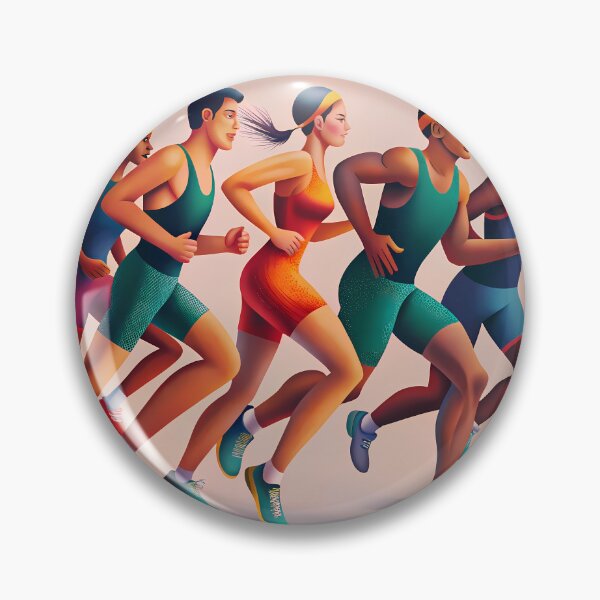 Item preview, Fit Race Action Celebrating Athleticism Competitive Sport Fitness designed and sold by ART ATTACK ZONE.