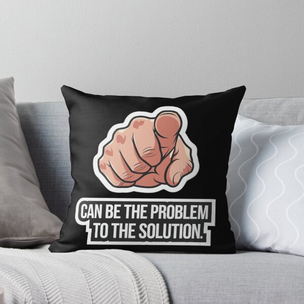 Item preview, You can be the problem to the solution  designed and sold by Roxburylane.