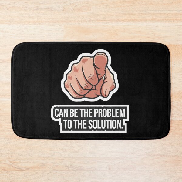 Item preview, You can be the problem to the solution  designed and sold by Roxburylane.