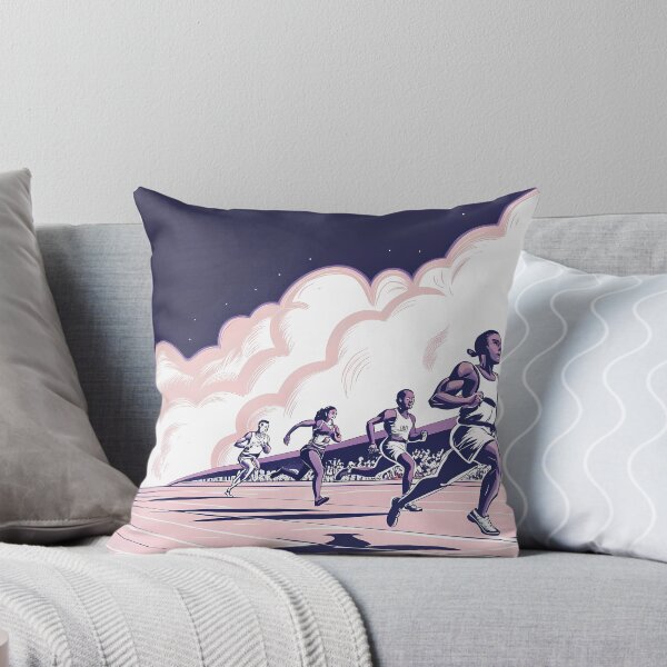 Item preview, Running Race Action Celebrating Athleticism Competitive Sport Fitness designed and sold by ART ATTACK ZONE.