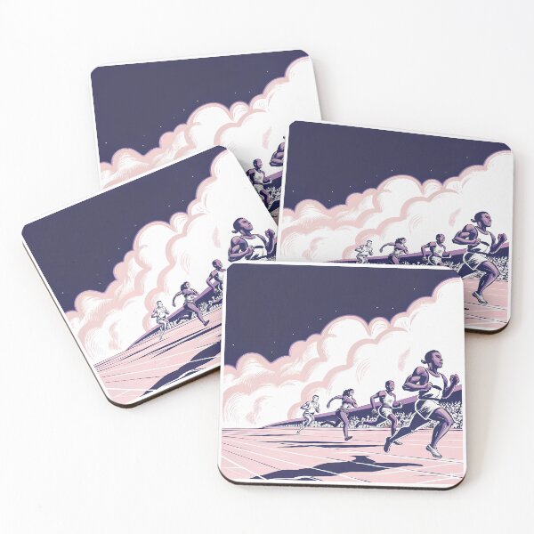 Item preview, Running Race Action Celebrating Athleticism Competitive Sport Fitness designed and sold by ART ATTACK ZONE.