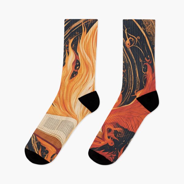 Item preview, Fiery Notes designed and sold by MRTUMujeruncion.
